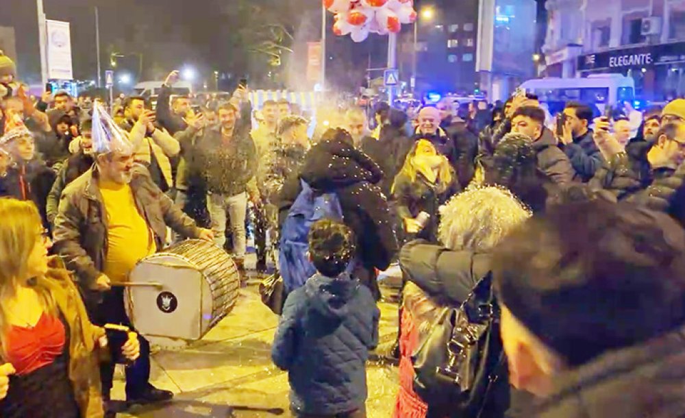 Çorlu'da Yeni Yıl Coşkusu Yaşandı 