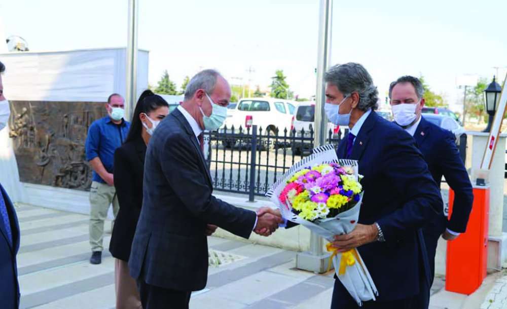 Başkan Ata'dan Marmaraereğlisi İtfaiyesine Ziyaret