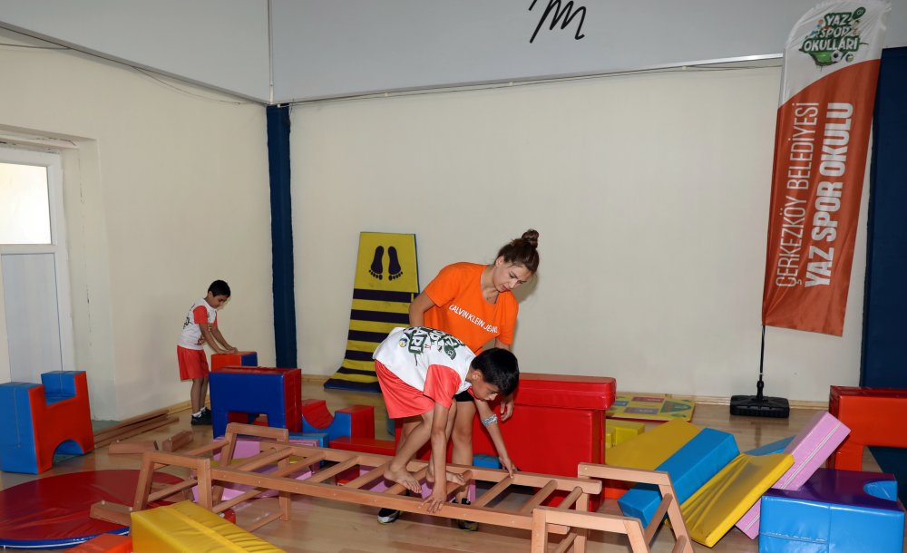 Çerkezköy'de Yaz Spor Okulunun 2'Inci Dönemi Başladı