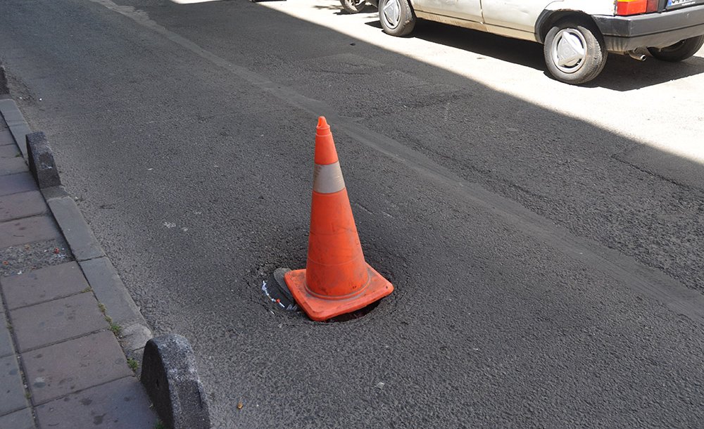 Yol Çöktü, Böyle Önlem Alındı 