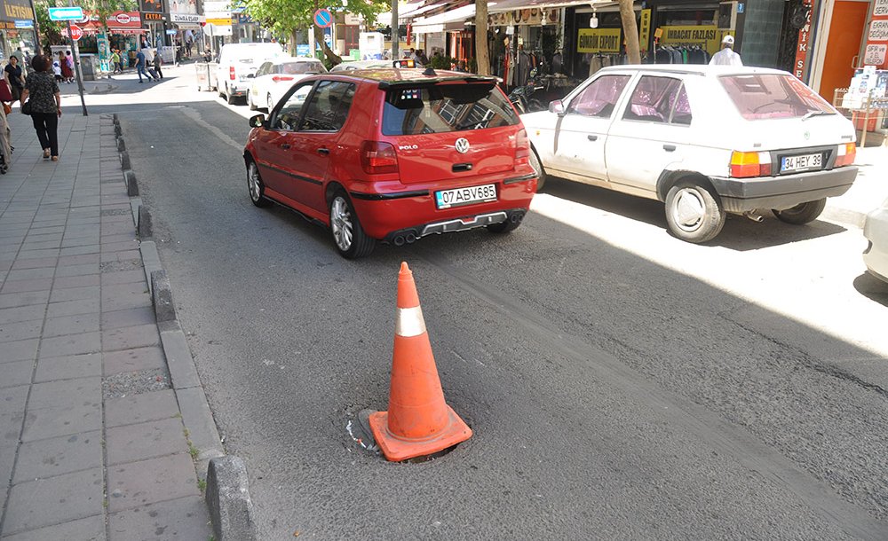 Yol Çöktü, Böyle Önlem Alındı 