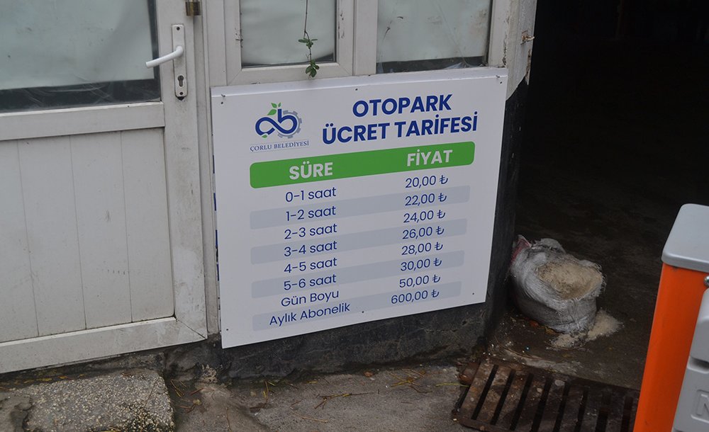 Otoparklara Yüzde 50 Zam!