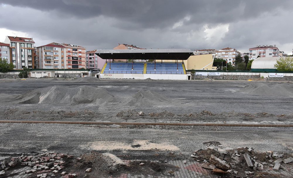 Staddaki Çalışmaları Yerinde İnceledi