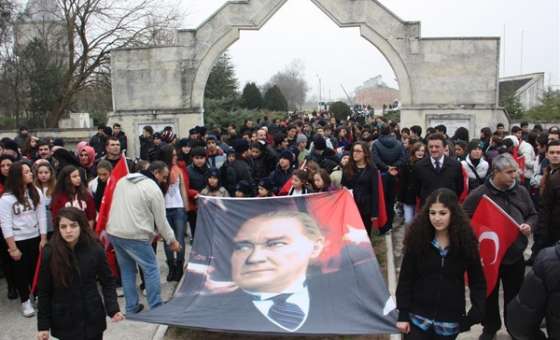 Sarıkamış Şehitleri İçin Yürüdüler