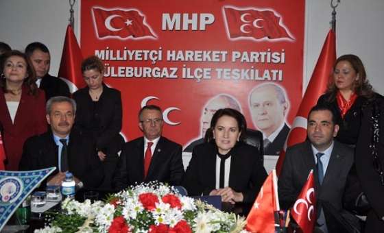 Tbmm Başkanvekili Ve Mhp İstanbul Milletvekili Meral Akşener: