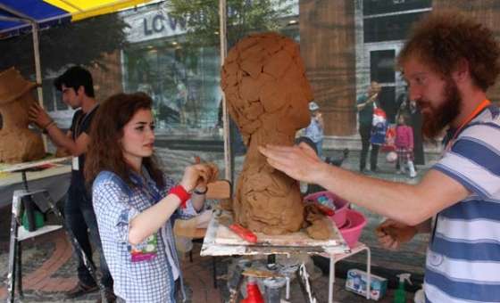 Edirne'de ‘3. Sokakta Sanat Var' Etkinliği Düzenlendi