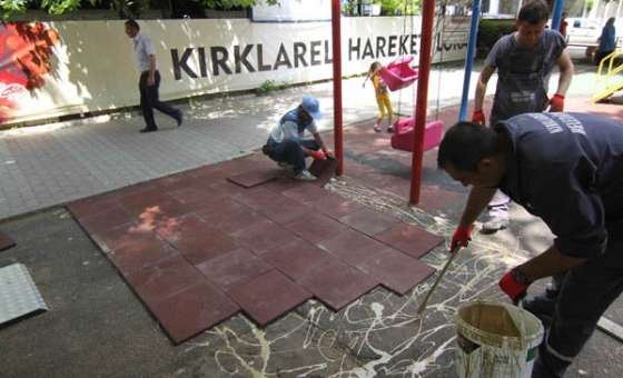 Kırklareli'de Parklarda Çocuk Güvenliği Ön Planda