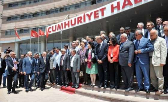 Chp İl Başkanları Ankara'da