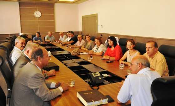 Kent Konseyleri'nden Başkan Eşkinat Ile Bir Araya Geldi