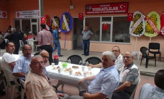 Tekirdağ Yozgatlılar Yardımlaşma Ve Dayanışma Derneği Açıldı