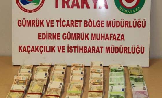 Kapıkule'de 245 Bin Euro Kaçak Nakit Para Ele Geçirildi