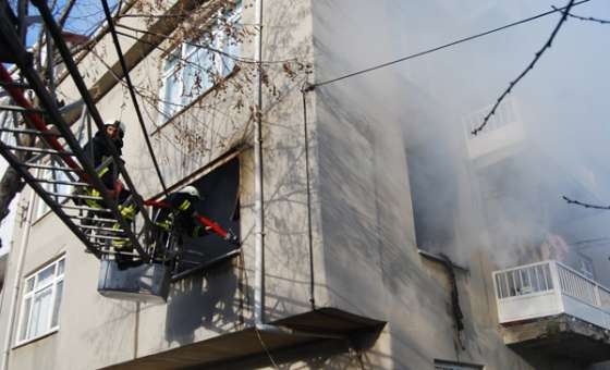 Malkara'da Kahreden Yangın