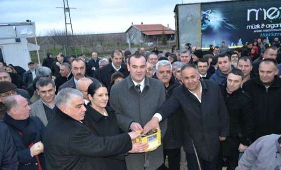 36 Dükkanlı Sanayi Sitesi'nin Temeli Atıldı