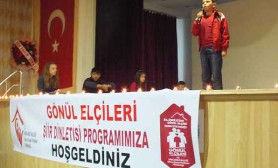 “Gönül Elçileri Projesi” Kapsamında Şiir Dinletisi