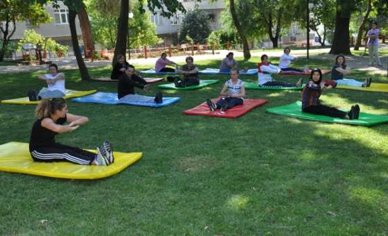 Malkaralılar Sağlıklı Yaşam Için Spor Yapıyor