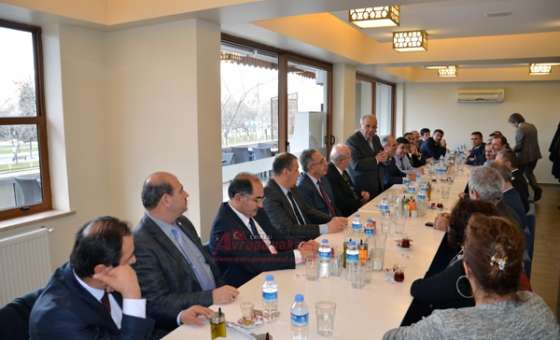 Tekirdağ Müftüsü Mahmut Gürlen`e Veda Yemeği Düzenlendi