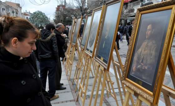 Hasan Rıza'ya Ait 22 Tablonun Kopyasından Oluşan Sergi Açıldı