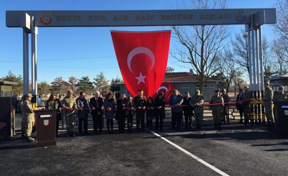 15 Temmuz'da Şehit Olan Albayın Adı Ergene'deki Kışlaya Verildi