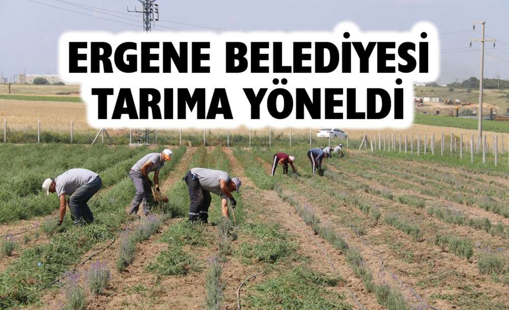 Ergene Belediyesi Tarıma Yöneldi