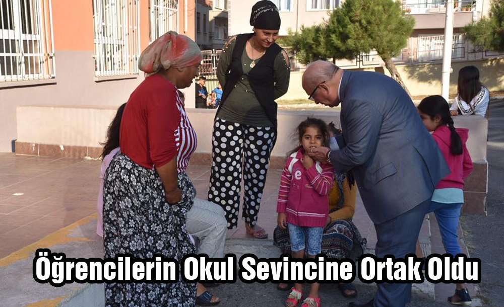 Öğrencilerin Okul Sevincine Ortak Oldu