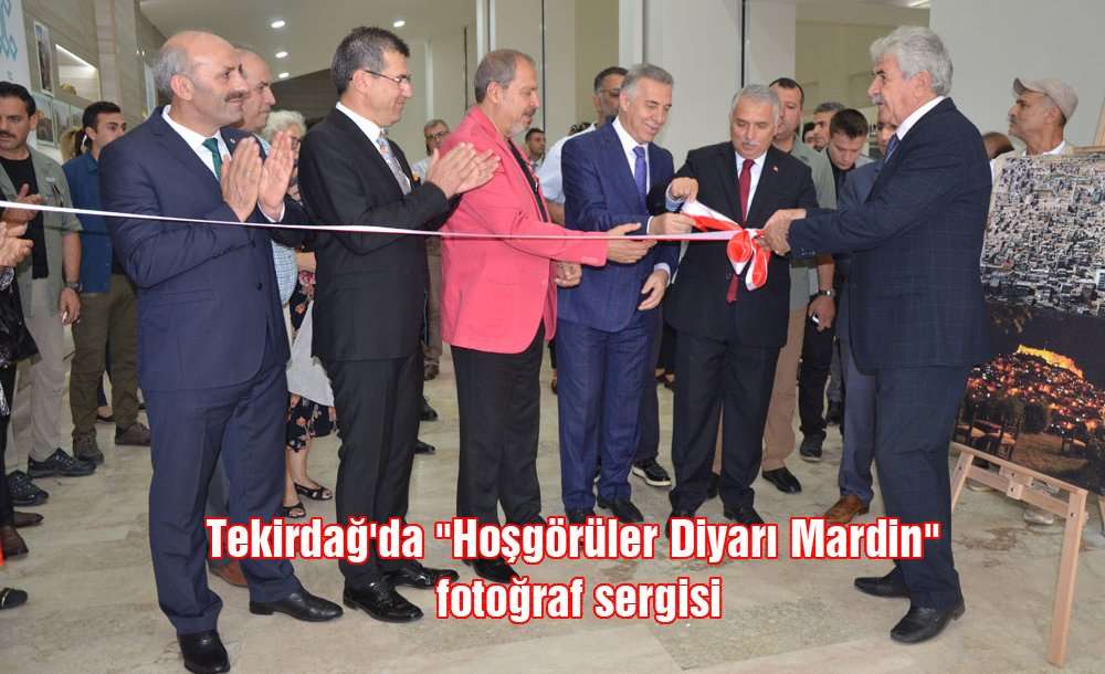 “Mardin&tekirdağ Kardeşlik Köprüsü” Sergisi Açıldı