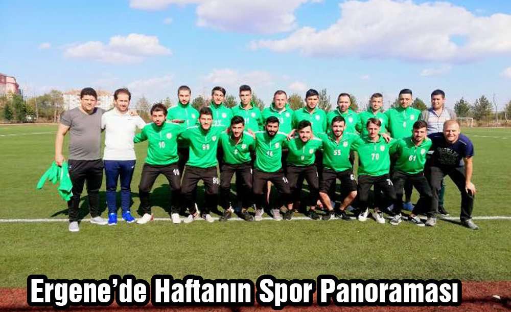 Ergene'de Haftanın Spor Panoraması