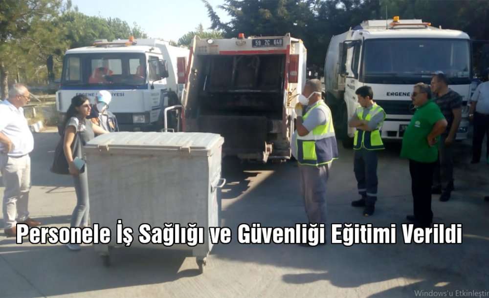 Personele İş Sağlığı Ve Güvenliği Eğitimi Verildi