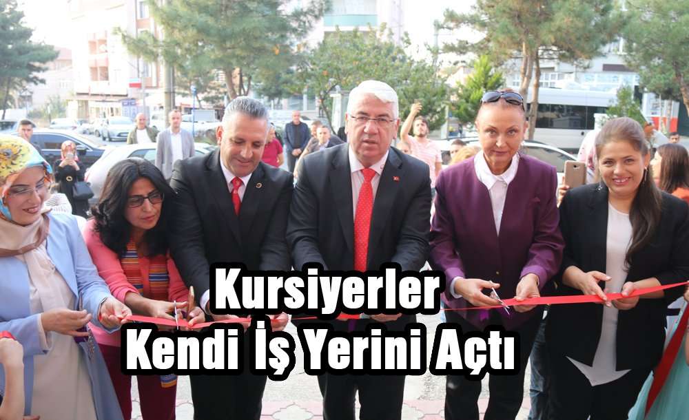 Kursiyerler Kendi İş Yerini Açtı