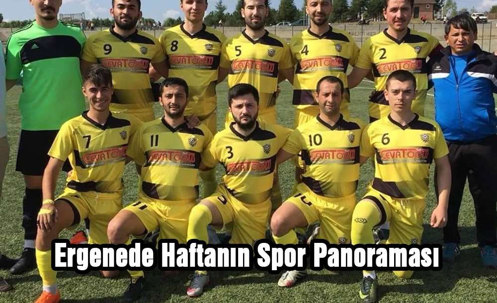 Ergene'de Haftanın Spor Panoraması