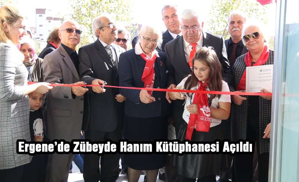 Ergene'de Zübeyde Hanım Kütüphanesi Açıldı