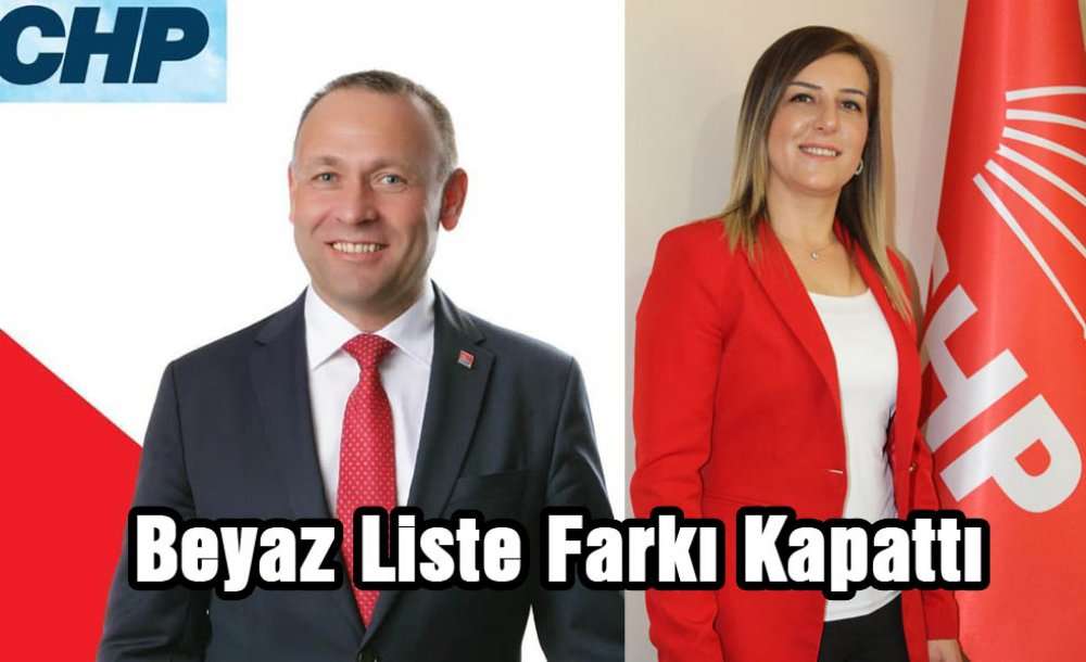 Beyaz Liste Farkı Kapattı