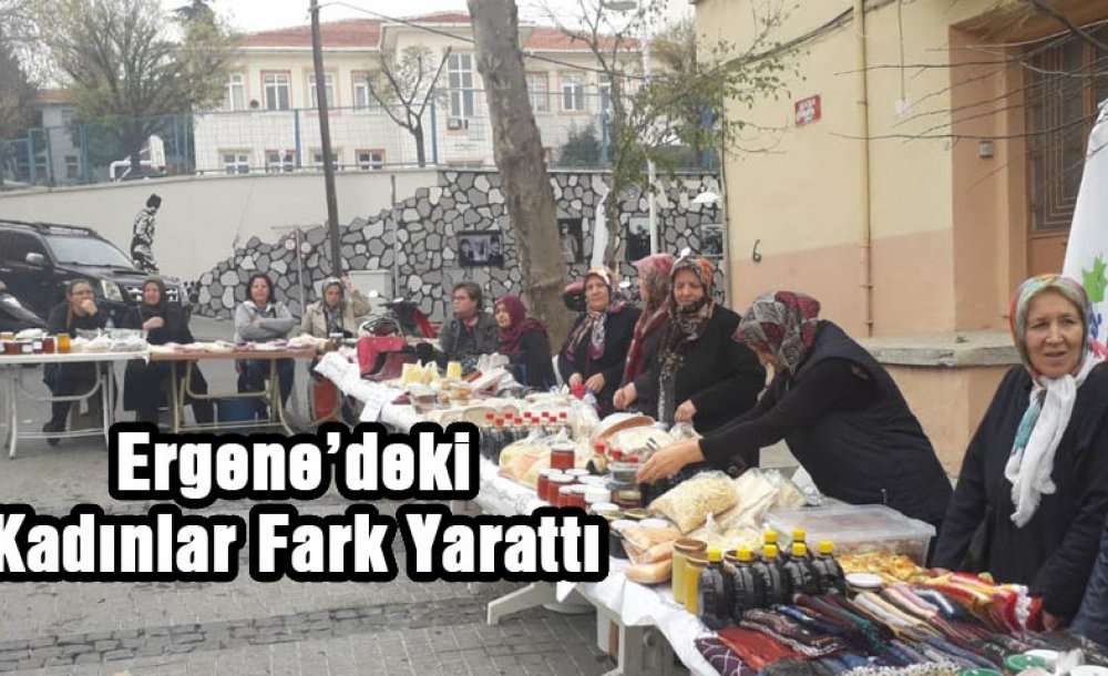 Ergene'deki Kadınlar Fark Yarattı