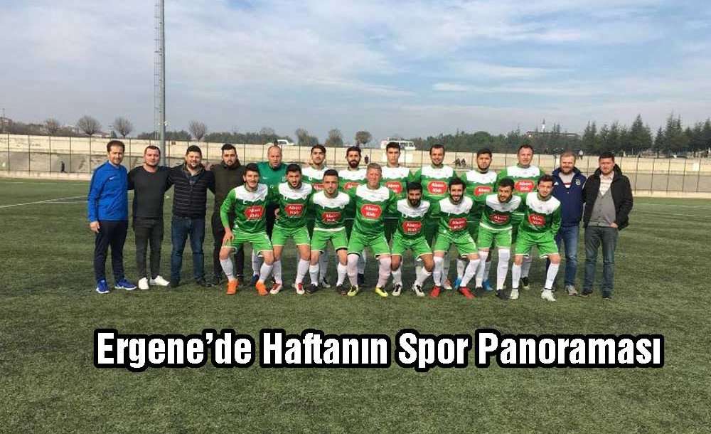 Ergene'de Haftanın Spor Panoraması