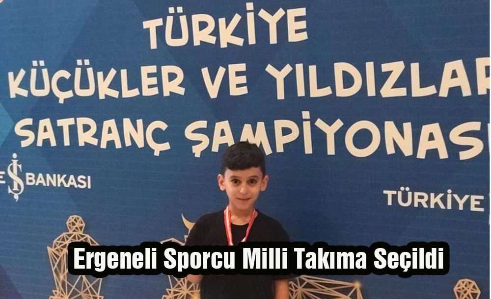 Ergeneli Sporcu Milli Takıma Seçildi