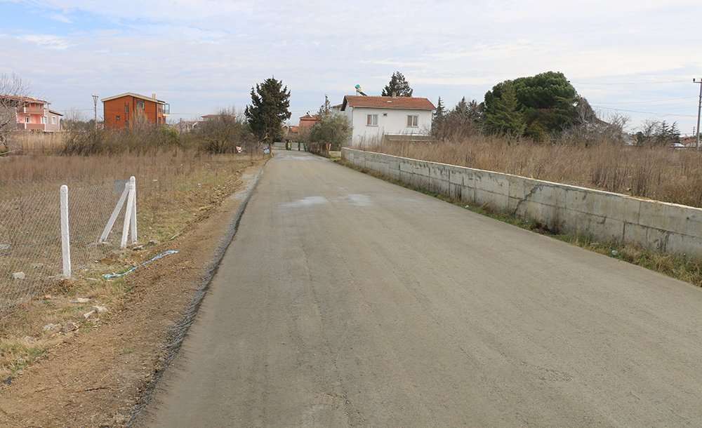 Marmaraereğlisi Hastane Yolu Yenilendi