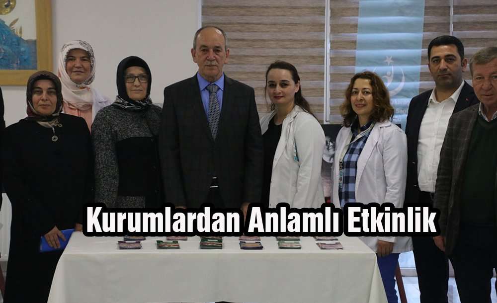 Kurumlardan Anlamlı Etkinlik