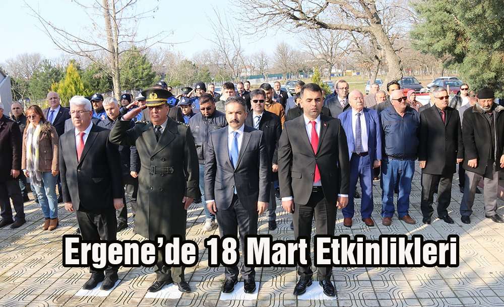 Ergene'de 18 Mart Etkinlikleri