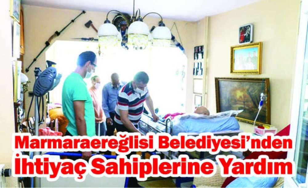 Marmaraereğlisi Belediyesi'nden İhtiyaç Sahiplerine Yardım