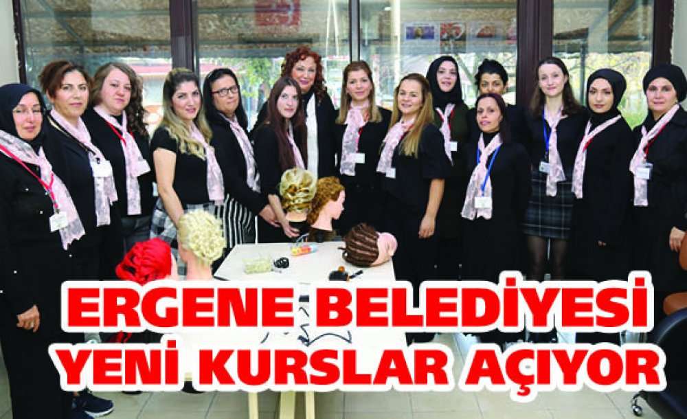 Ergene Belediyesi Yeni Kurslar Açıyor   