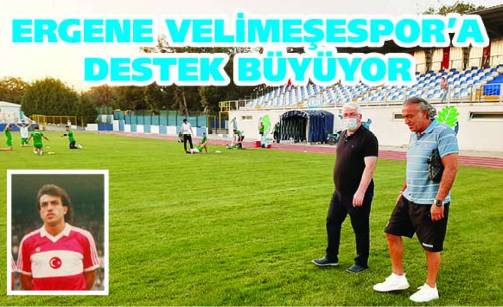 Ergene Velimeşespor'a Destek Büyüyor