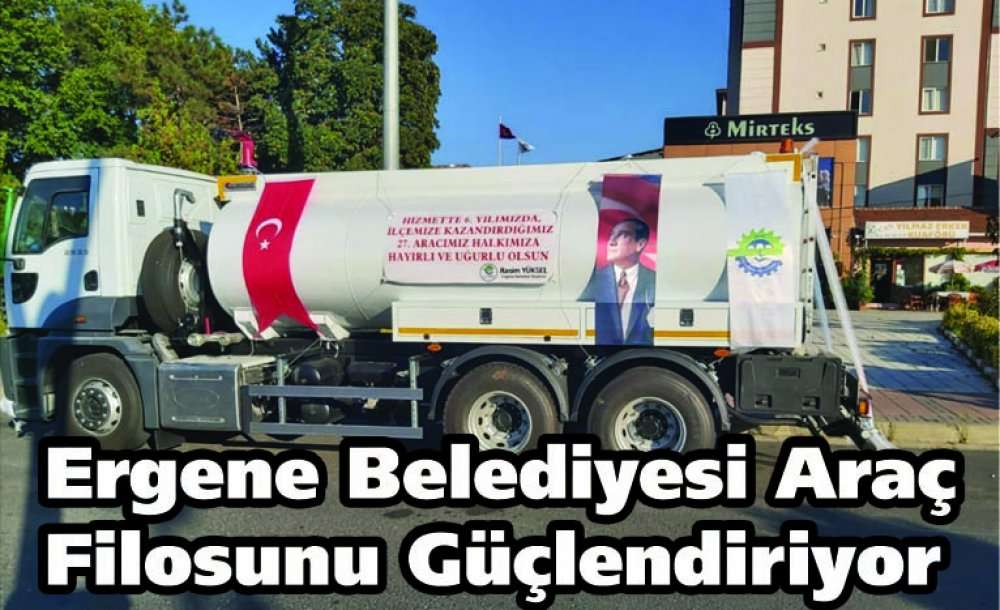 Ergene Belediyesi Araç Filosunu Güçlendiriyor