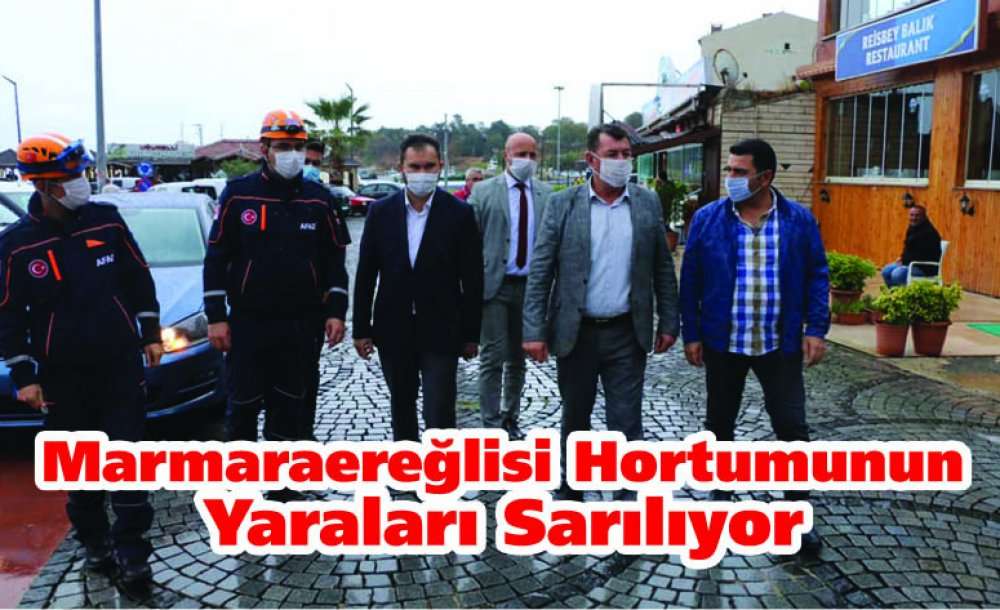 Marmaraereğlisi Hortumunun Yaraları Sarılıyor