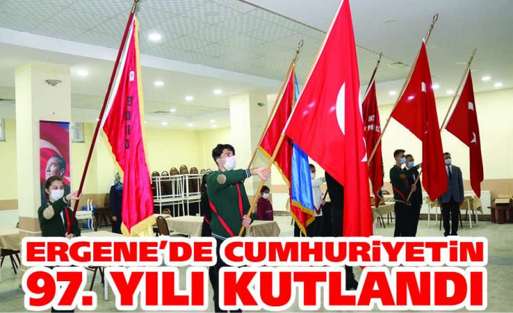 Ergene'de Cumhuriyetin 97. Yılı Kutlandı 