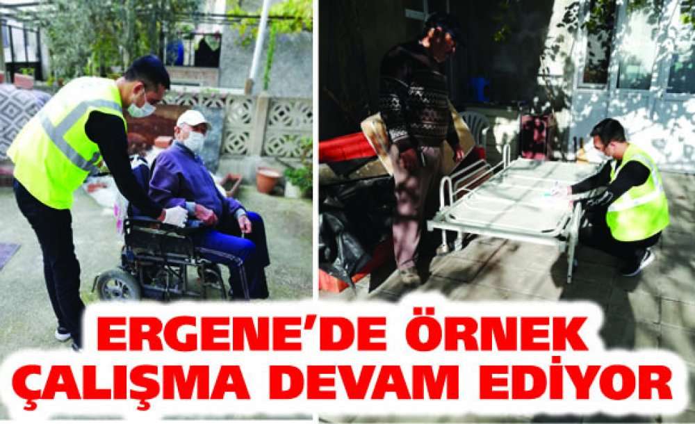 Ergene'de Örnek Çalışma Devam Ediyor