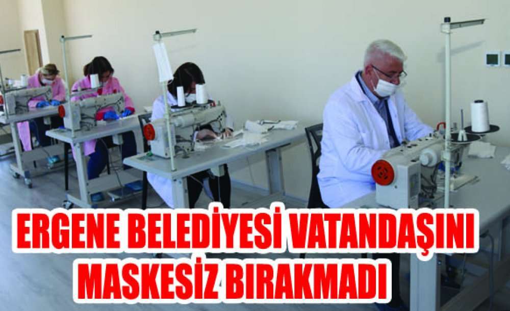 Ergene Belediyesi Vatandaşını Maskesiz Bırakmadı