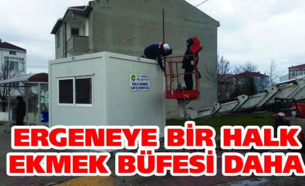 Ergeneye Bir Halk Ekmek Büfesi Daha