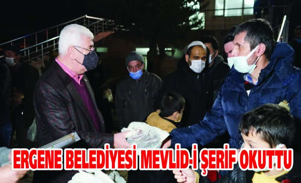 Ergene Belediyesi Mevlid-I Şerif Okuttu