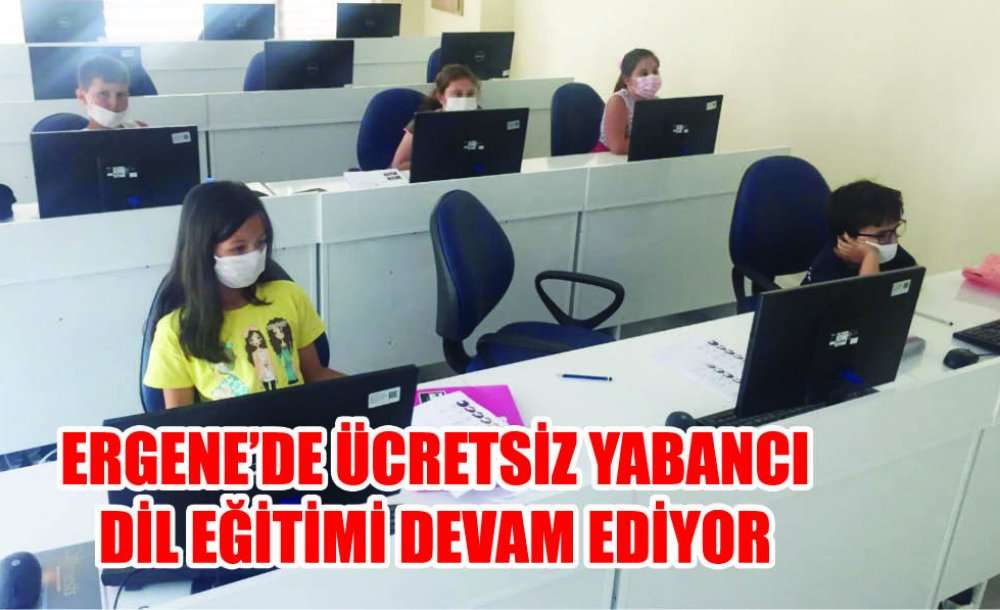 Ergene'de Ücretsiz Yabancı Dil Eğitimi Devam Ediyor