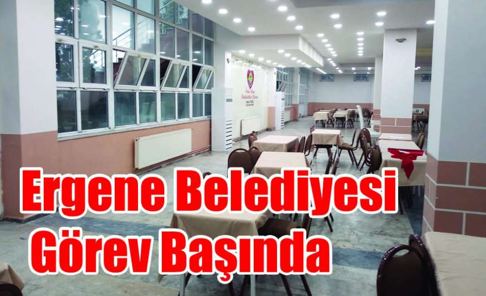 Ergene Belediyesi Görev Başında