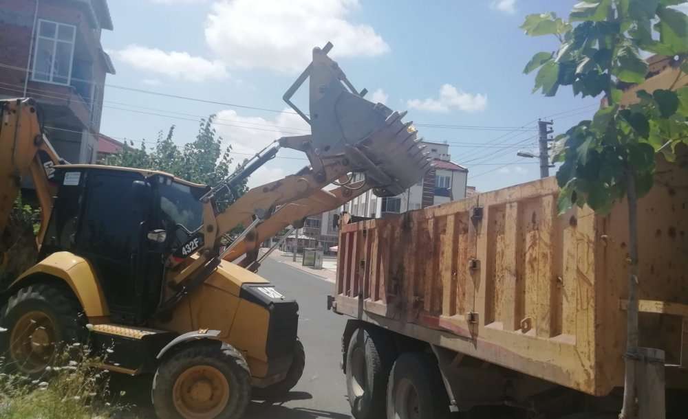 Ergene Belediyesi Moloz Kirliliğinin Önüne Geçiyor